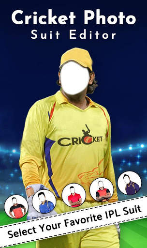Cricket Photo Suit IPL Lover screenshot 1