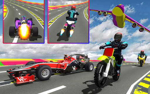 Rocket Car Racing Stunts screenshot 3