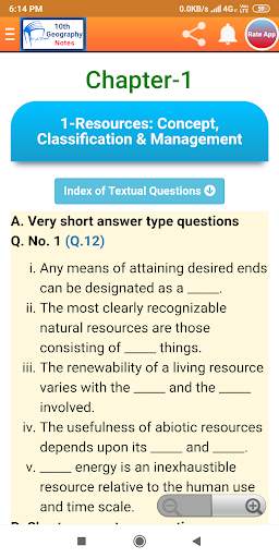 10th Geography Notes (Social Science) screenshot 3