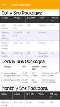 All Ufone Packages screenshot 3