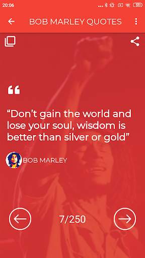 Bob Marley Quotes screenshot 4