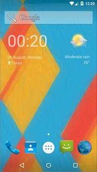 Animated Weather Widget, Clock screenshot 4