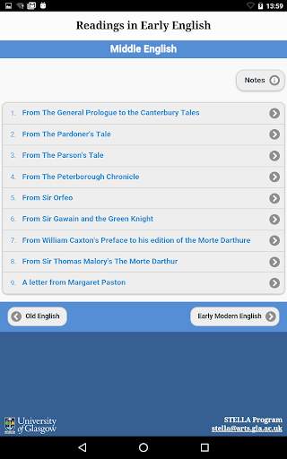 Readings in Early English скриншот 7