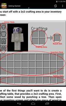 Crafting Guide For Minecraft screenshot 1