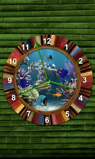 Clock Aquarium Live Wallpaper screenshot 6