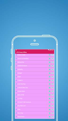 Lagu BTS Offline Lengkap screenshot 3