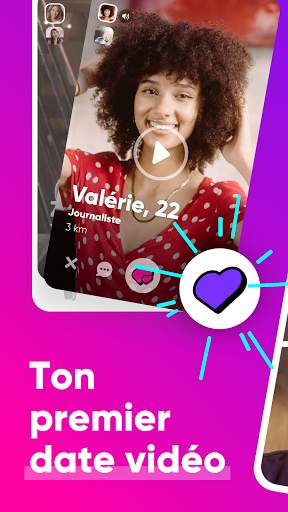 Slide: Rencontres vidéo - Discutez avec des gens screenshot 1