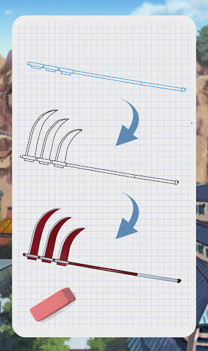 How draw Weapons Ninja Shinobi screenshot 6