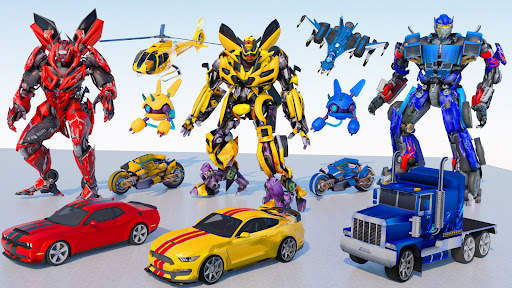 Flying Jet Robot Car Transform screenshot 1