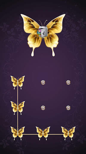 AppLock Theme Butterfly screenshot 1