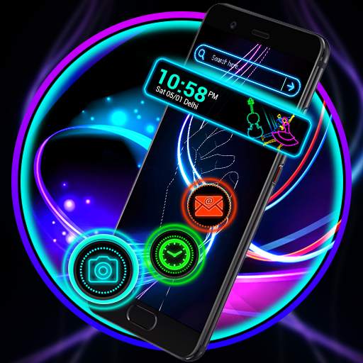 Neon Launcher Theme 4.3