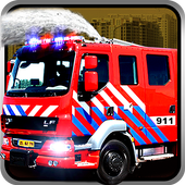911 Fire Truck Rescue Sim 16 icon