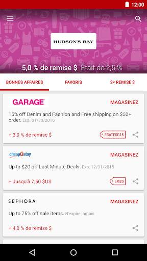 Ebates.ca: Cash Back screenshot 1