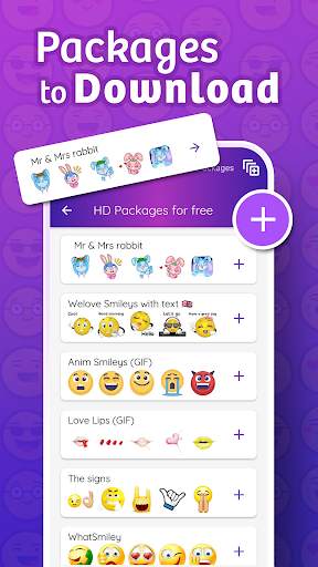 WhatSmiley: emotki (WASticker) screenshot 4