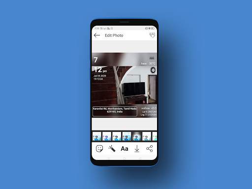 Realcam - GPS Camera app with Location screenshot 3