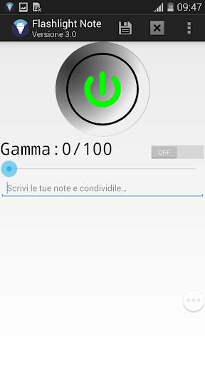 Flashlight Note 4 تصوير الشاشة