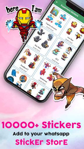 Sticker Store - Status Downloader screenshot 1