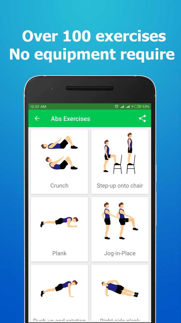 BodyWeight Workout & Fitness screenshot 1