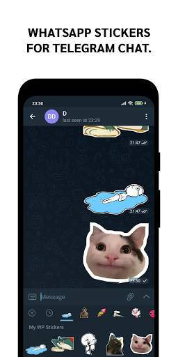 Sticker Transfer WhatsApp To Telegram screenshot 1
