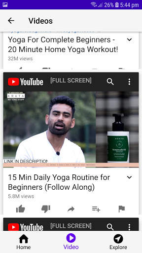 Yoga Pro - Daily Yoga For Health and Fitness screenshot 2