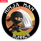 Ninja Man Runner! Free icon