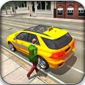 Stadt Taxi Fahren Spiel 2018: Taxifahrer Spaß icon