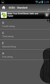 Ukulele Tunings Lite screenshot 2