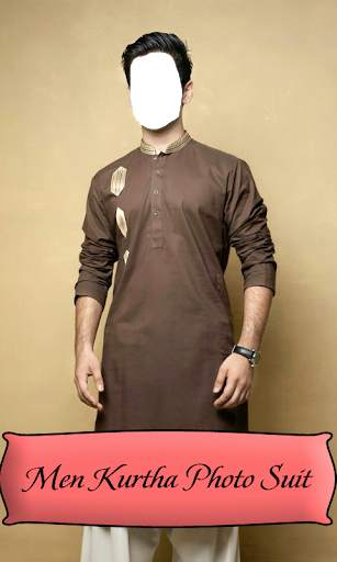 Men Kurtha Photo Suit screenshot 1