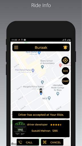 BURAAK Online Rides Payment Cab Taxi Rickshaw Bike screenshot 6