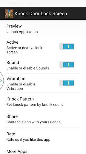 Knock Door Screen Locker screenshot 1
