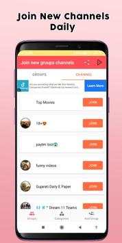Join new groups channels 3 تصوير الشاشة