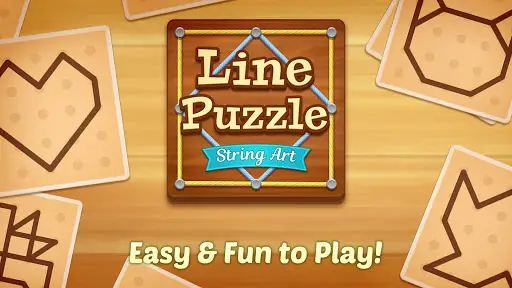 Line Puzzle: String Art скриншот 1