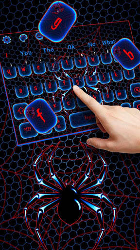 Blue Spider Keyboard स्क्रीनशॉट 2