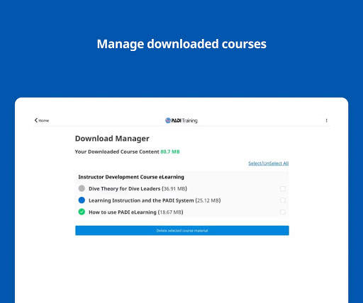PADI Training screenshot 11