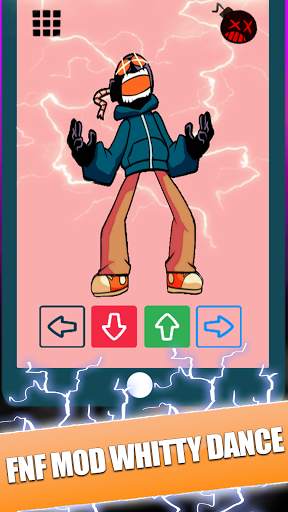 FNF Friday Night Mod Whitty Dance Button screenshot 2