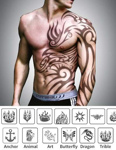 Tattoo on My Photo screenshot 8