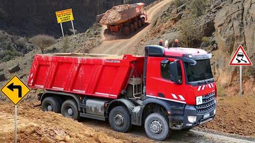 Uphill Logging Truck Simulator screenshot 3