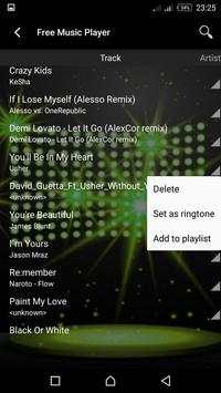 Free Music Player screenshot 2