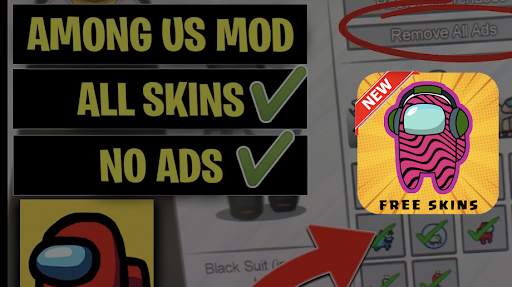 Mod for among us, Free skins menu(guide) screenshot 2