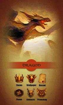 Dragon  GO Launcher Theme screenshot 1