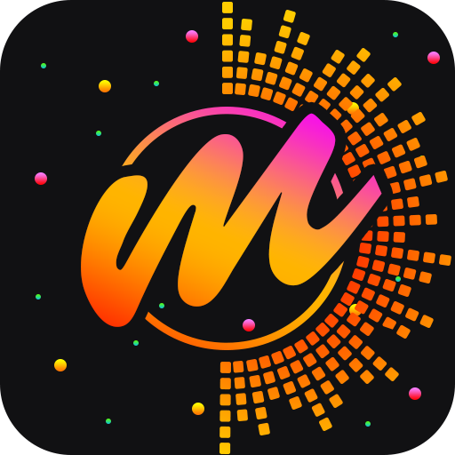 ikon MBit Particle Lyrical Video Status Maker