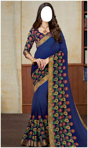 Women Stylish Sarees Photo Suit New screenshot 4