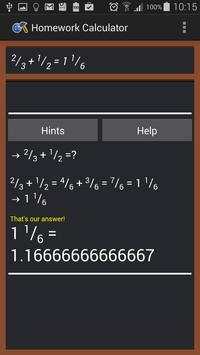 Homework Calculator скриншот 3