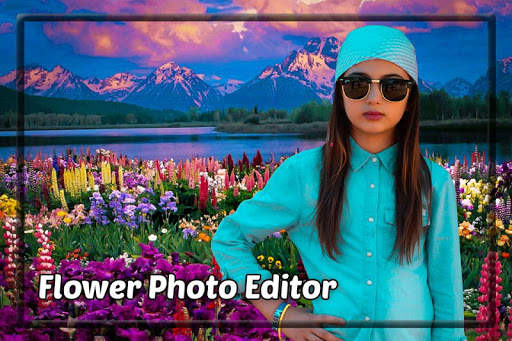 Flower Photo Frame : Cut Paste Editor screenshot 6