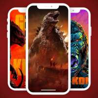 King Kong Wallpaper & Godzilla 2021 HD logo