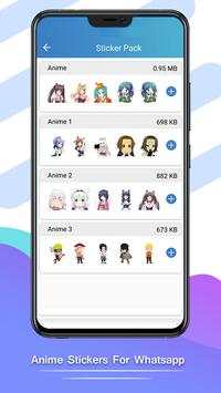 Anime Sticker For Whatsapp screenshot 1