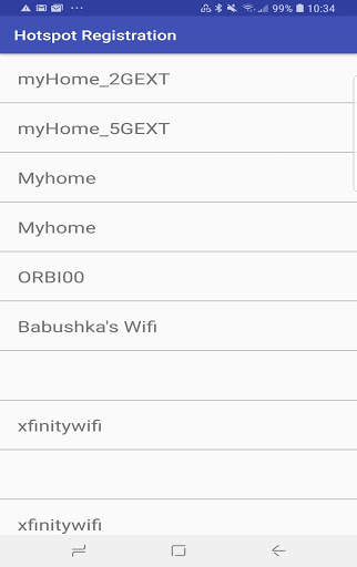GlobalConnect WIFI Registration screenshot 1