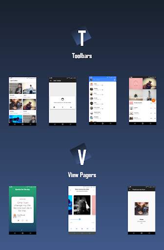 CodeX - Android Material UI Templates screenshot 22