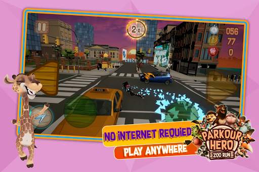 Parkour Hero - Animal Runner 3D Stunts Simulator screenshot 15