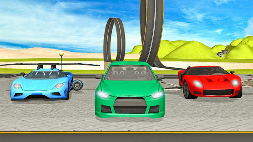 Flying Car- Vehicle Driving 3d screenshot 1